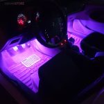 چراغ‌های LED داخل کابین